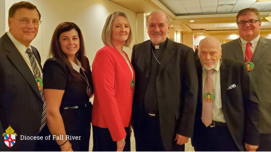 Bishop da Cunha with Red Mass Award winners