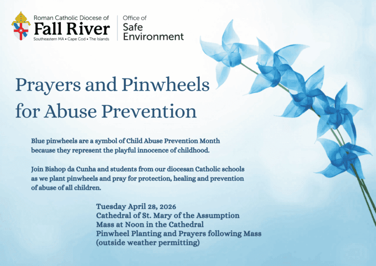 Prayers & Pinwheels for Abuse Prevention - Roman Catholic Diocese of ...